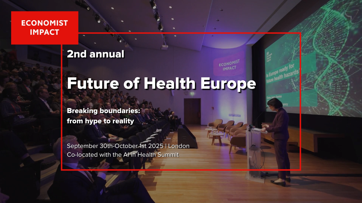 Future of Health Europe 2025, London, 2025 September 30th - October 1st