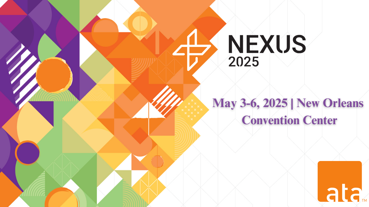 ATA Nexus 2025, New Orleans, 2025 May 3rd-6th