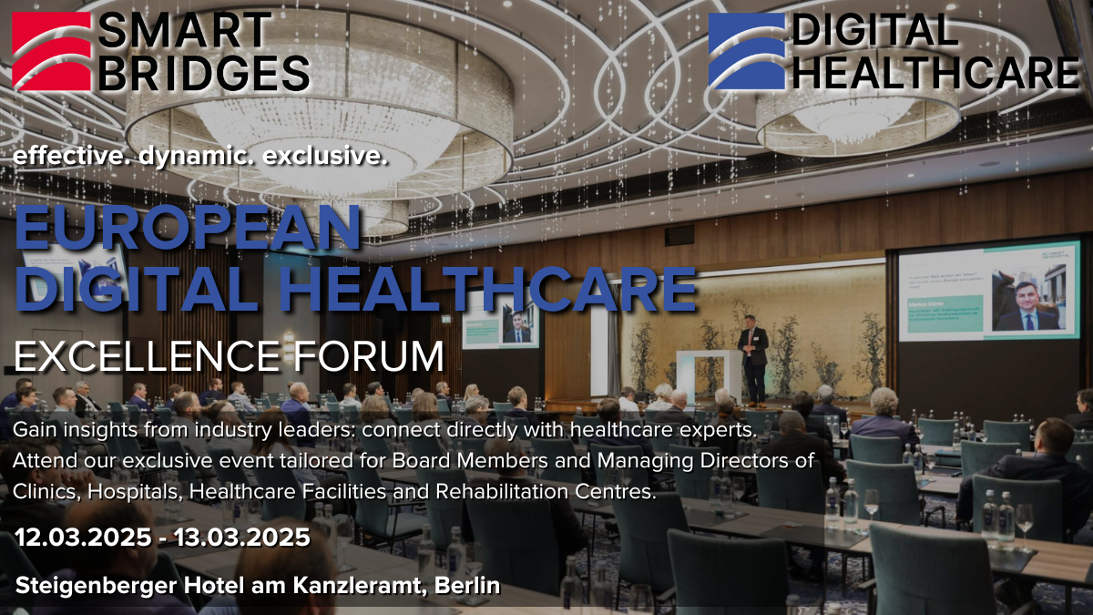 European Digital Healthcare Excellence Forum 2025, Berlin, 2025 March 12th-13th