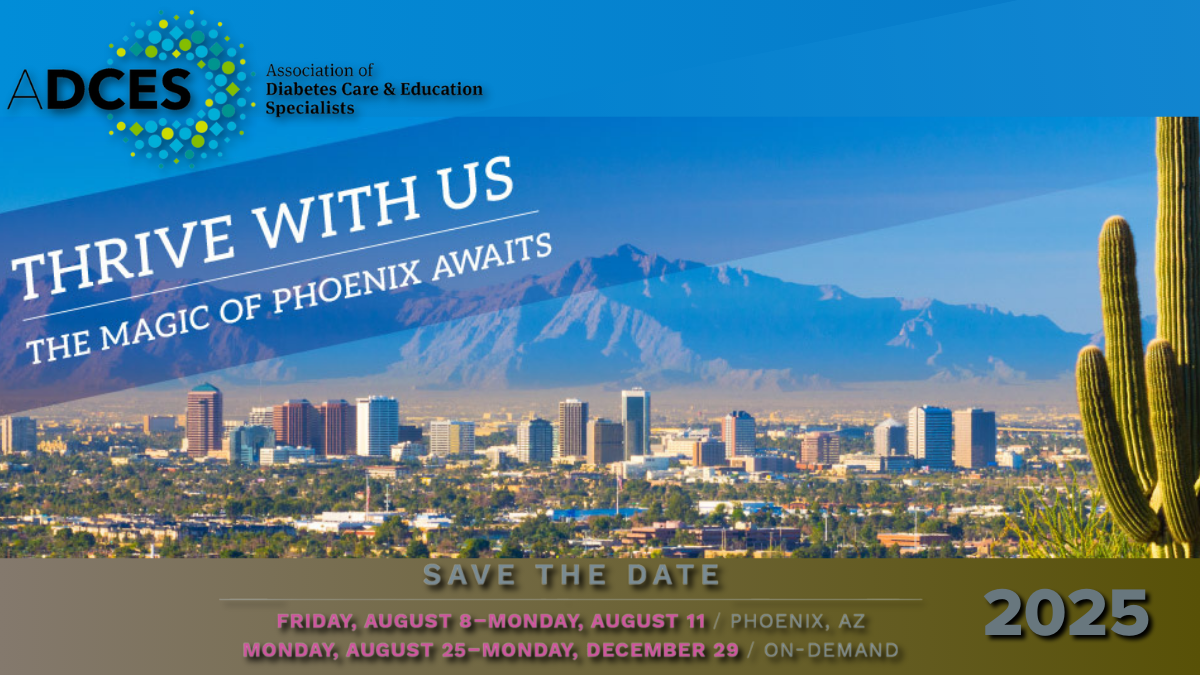 ADCES25, Phoenix, 2025 August 8th-11th