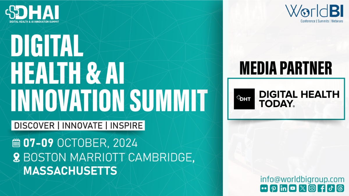 Digital Health & AI Innovation Summit, October 7-9, 2024, Boston Marriott Cambridge, Massachusetts